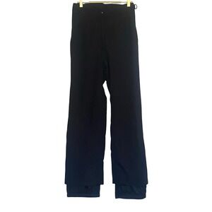 Obermeyer Black Ski Pants Women Insulated Snowboard High Waist Bootcut M